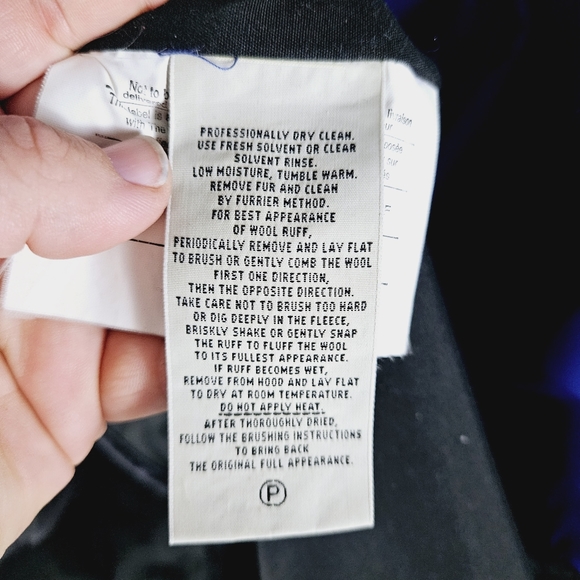 EDDIE BAUER | vintage goose down sheep fur trim parka winter jacket - Picture 10 of 11